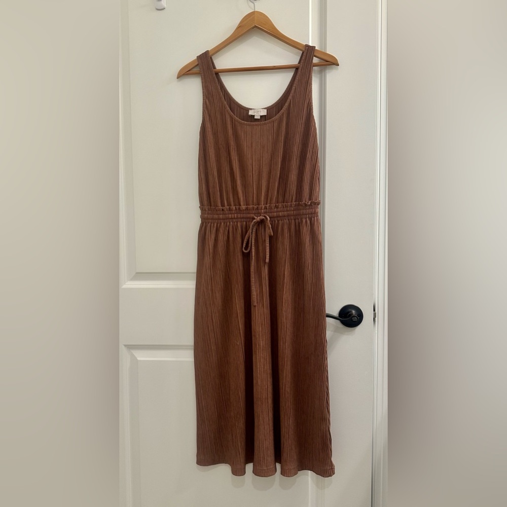 Loft sleeveless dress.